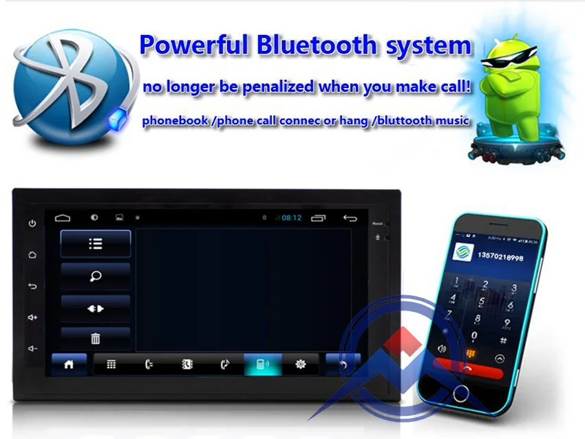 Perfect Android 8.1 Octacore  8Core 2G+32G Car DVD Player for Ford Focus 2 Focus II CAR GPS Navigation Radio Bluetooth WIFI maps 4