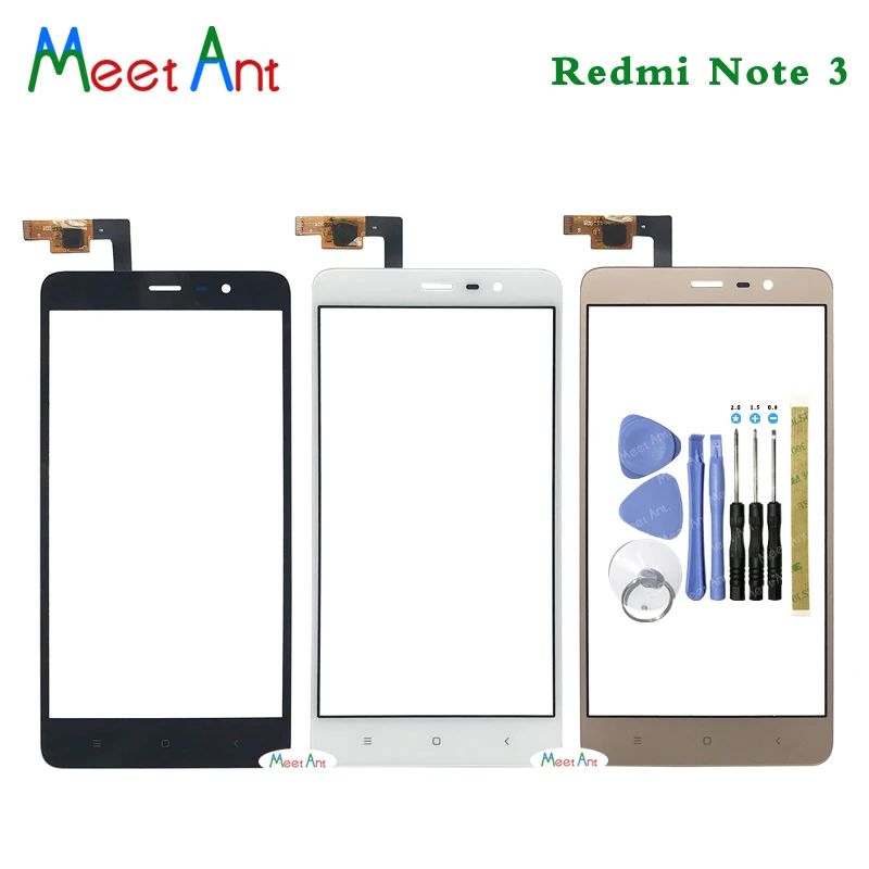 

High Quality 5.5'' For Xiaomi Redmi Note 1 2 3 Note2 Note3 Touch Screen Digitizer Sensor Outer Glass Lens Panel