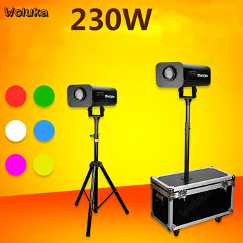 

230W LED Follow Spot Light Beam Pattern Light Chasing Lamp Wedding Bar Performance Stage Lighting Equipment CD50 W01