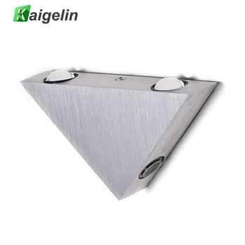 

Kaigelin 4x1W LED Triangular Wall Lamp 85-265V Wall Light Comfortable Brightness Home Living Room Bedroom Deco Up Down Lighting