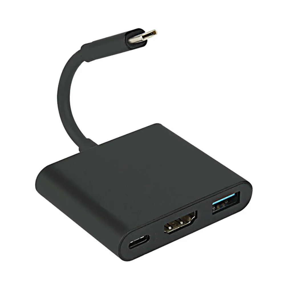 Конвертер 1080P 4K HDMI адаптер для переключателя type C USB в HDMI конвертер док-кабель USB 3,1 type C концентратор адаптер