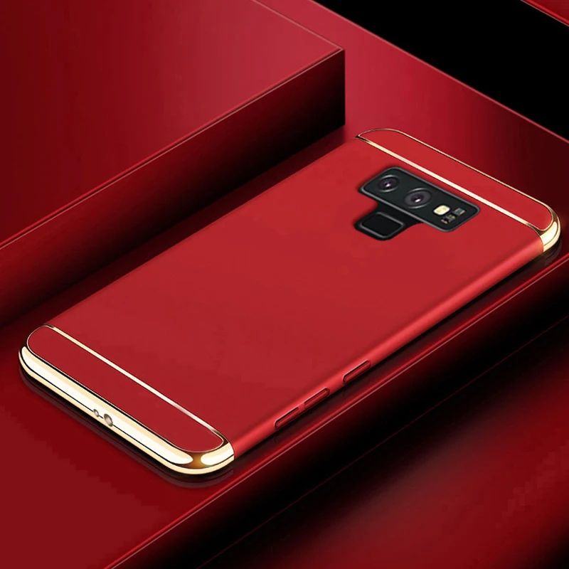 

KaiNuEn Luxury capinha,coque,case,cover for Samsung Galaxy Note 9 Note9 back phone Hard plastic 3d cute Original Cases