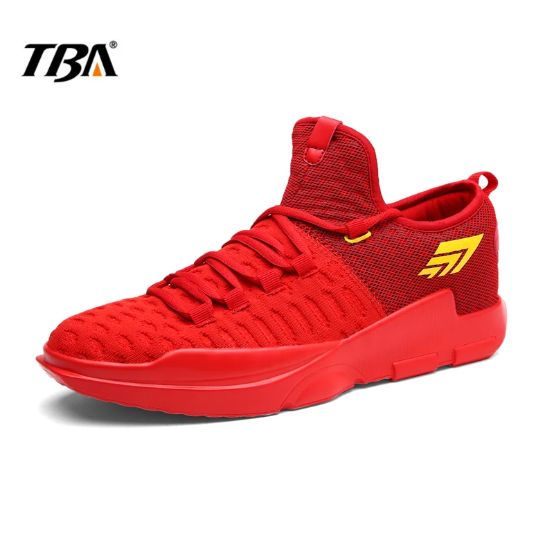 

2017 TBA Men Summer mesh colors Fly Weave Light Breathable Shoes Comfortable lace-up basketball Shoes