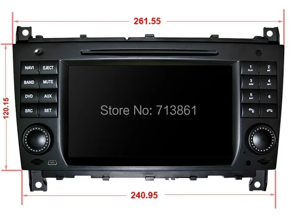 Discount 7" Android 7.1 for mercedes w203,clk w209 2din car dvd,gps navigation 3G,Wifi,radio,bluetooth,Steering wheel Canbus Free 8g map 3