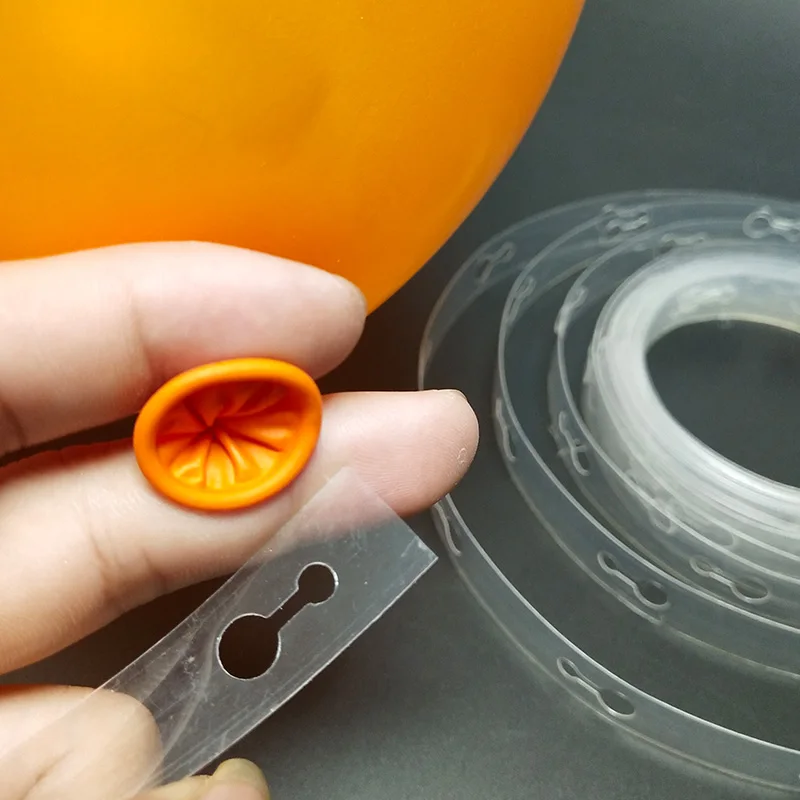 

5M/lot 110Holes Balloons Accessories Chain Wedding Birthday Balloons Backdrop Decor Accessories Tie Balloons Ribbon Accessories