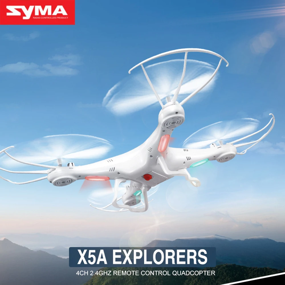 

SYMA X5-A X5C RC Drone Anti-crash Headless Mode LED Helicopter 6-axis Gyro Ultra-light Quadcopter Outdoor Toy For Kid Gift