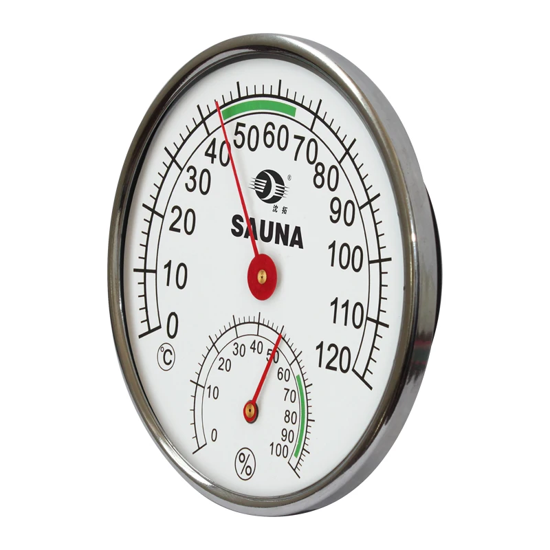 Термометр гигрометр термограф измеритель влажности гидротермограф Метеостанция для сауны комната Индуктивный указатель 0C-120C