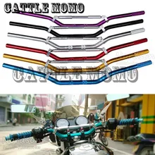 7/" дюймовый руль для мотоцикла, руль для Honda CB400 VTEC VTR XJR, для мотокросса, для внедорожных мотоциклов, рукоятка 22 мм