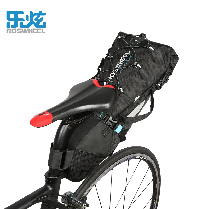 #^Special Price Roswheel Bike Bag 10L 100% Full Waterproof Road Bicycle Bag Rear Seatpost Pannier Cycling Bag Cycle Bike Accessories #^Special Price Roswheel Bike Bag 10L 100% Full Waterproof Road Bicycle Bag Rear Seatpost Pannier Cycling Bag Cycle Bike Accessories