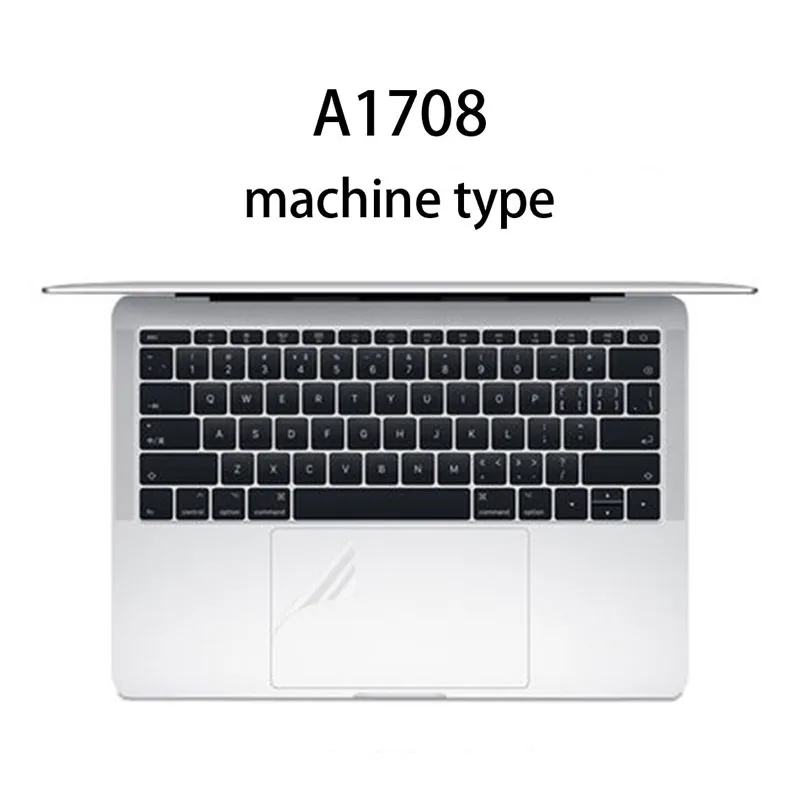 Защитная пленка для сенсорной панели для Apple Macbook Air 13 Pro 13,3 15 retina Touch Bar 12 Touch Pad аксессуары для ноутбуков - Цвет: Черный