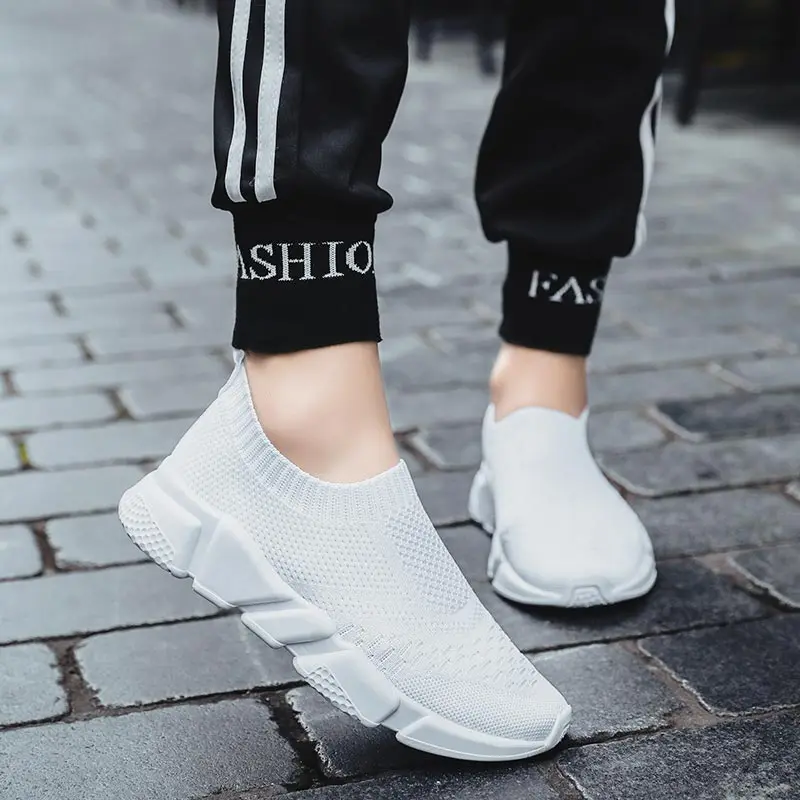 Summer Mesh Sneakers Socks Women Running Shoes Sports Women Shoes Sport White Bayan Ayakkabi Trainers Footwear Athletic A-264