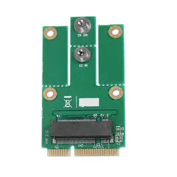 

B Key M.2 NGFF to Mini PCI-E Converter Adapter Card with SIM Card Slot for NGFF module SSD solid state dirve