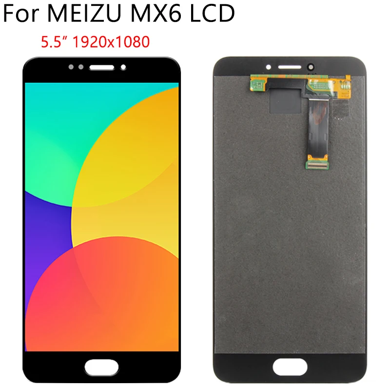 5 &quotОригинальный ЖК + рамка для MEIZU MX6 дисплей кодирующий преобразователь