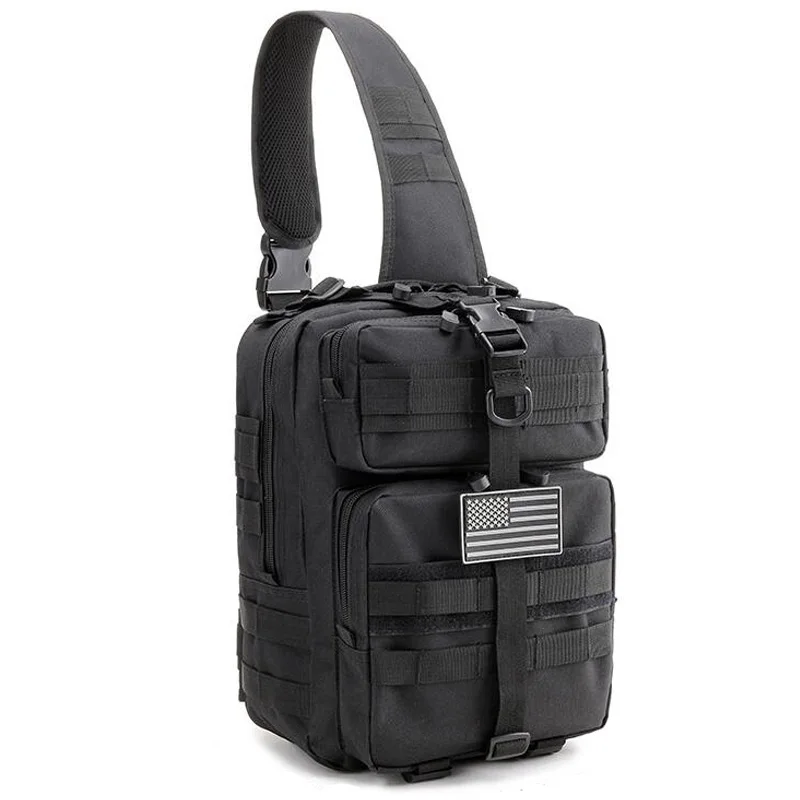 

Military Tactical Assault Pack Sling Backpack Army Molle Nylon Waterproof Rucksack Bag for Outdoor Hiking Camping Hunting