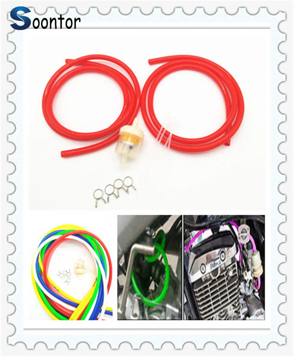 

1M 2M Motorcycle motorbike Fuel Hose Oil Tube Filter Pipeline Rubber Line for Ducati MONSTER 400 620 MTS 695 696 796 S2R EVO 821