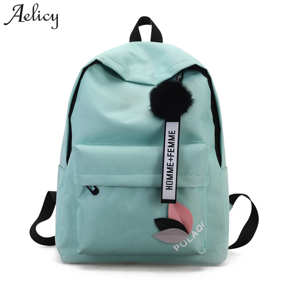 Женский холщовый рюкзак Aelicy школьный для девочек рюкзаки нового дизайна