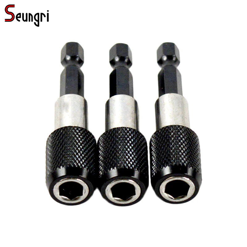 Seungri 1 Piece 1/4 Hex Shank Quick Release Electric Drill Screwdriver Hex