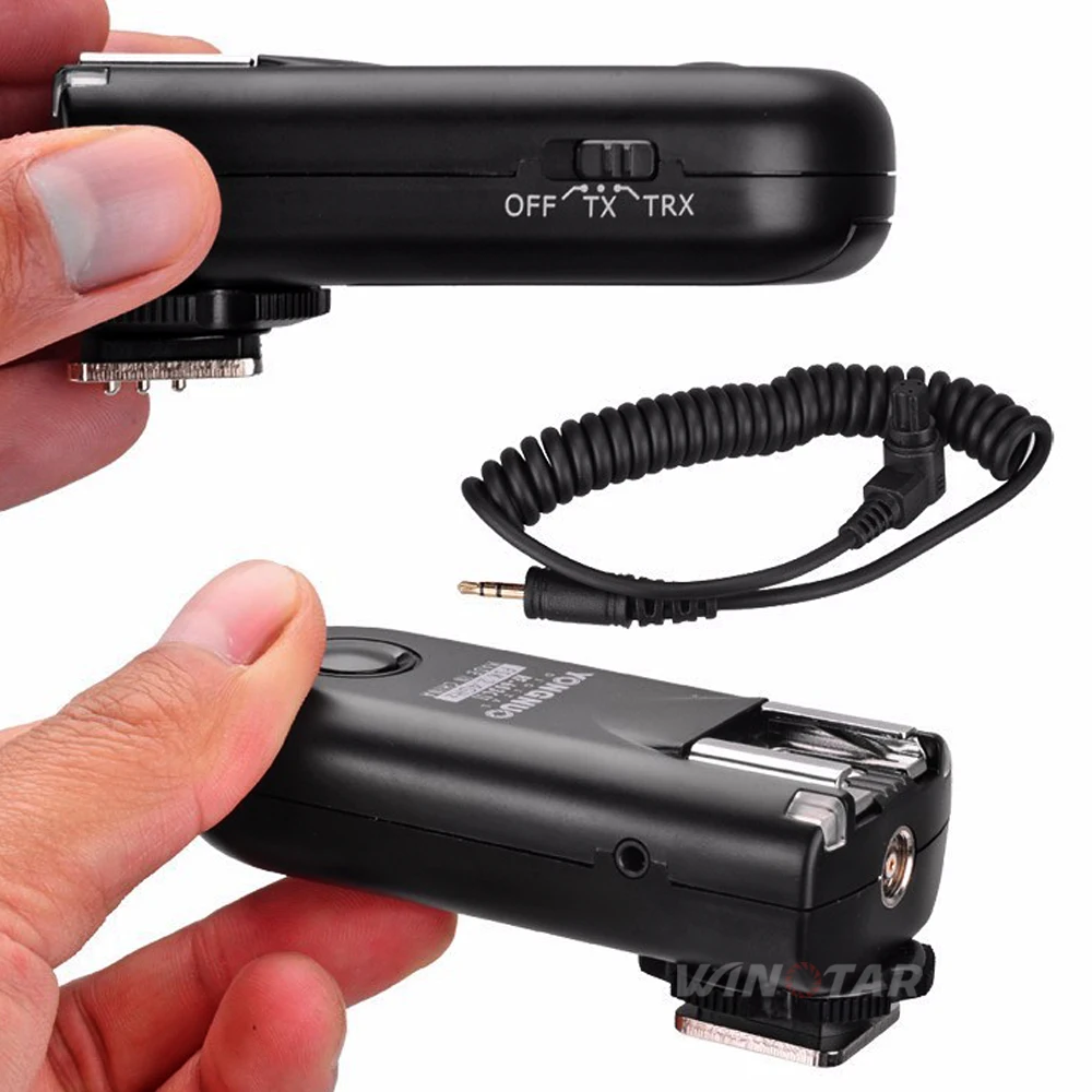 Ceny YONGNUO RF 603 II C3 Radio bezprzewodowy zdalny wyzwalacz lampy błyskowej do Canon 50D 40D 7D 7D Mark II 6D 6D Mark II 5D Mark IV III II 1DS