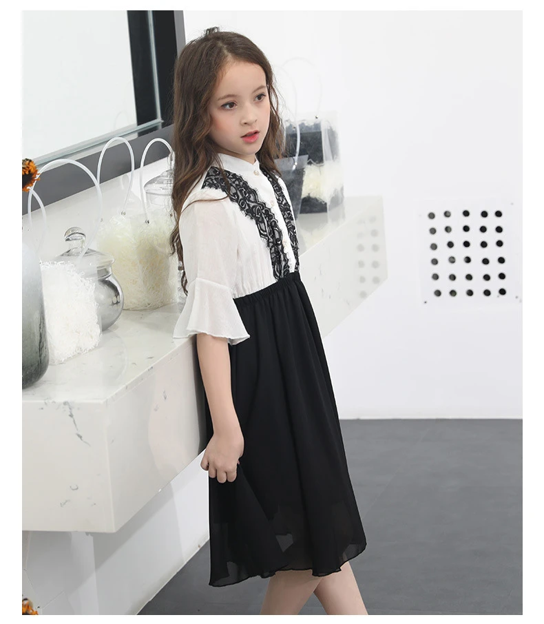girls black dress age 12