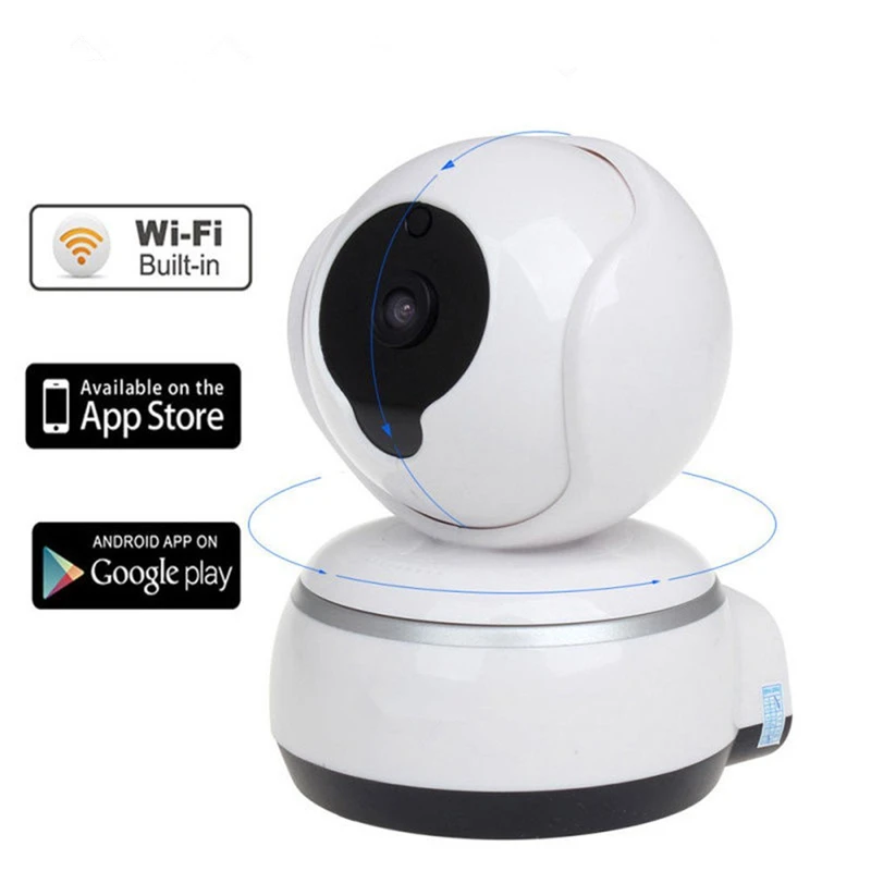 IP 720p HD Network Wifi Wireless Pan Tilt Two Way Audio IR font b Night b