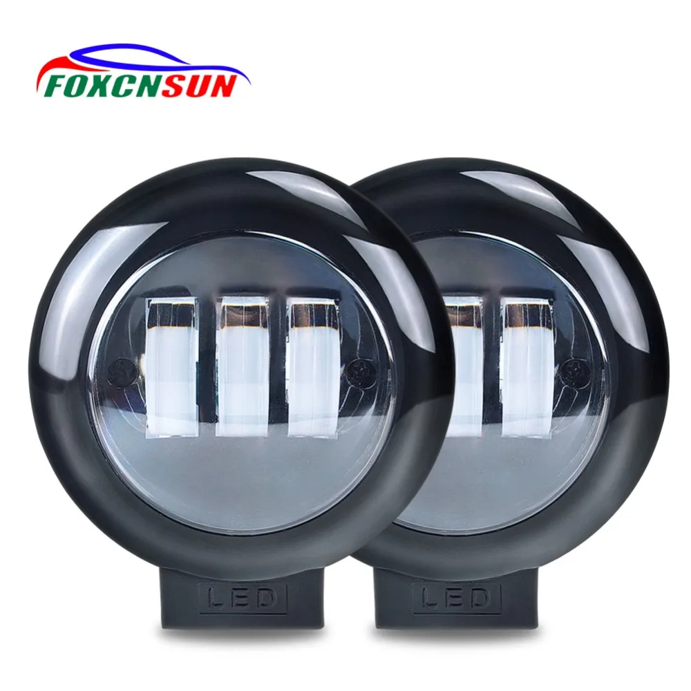 Kopen 4.5 inch 48 w Side Lichtgevende Led Verlichting Auto Rijden Lamp Offroad Licht Bar Combo Voor 4.5x4.5 vrachtwagens Off road Voertuigen Led Bar