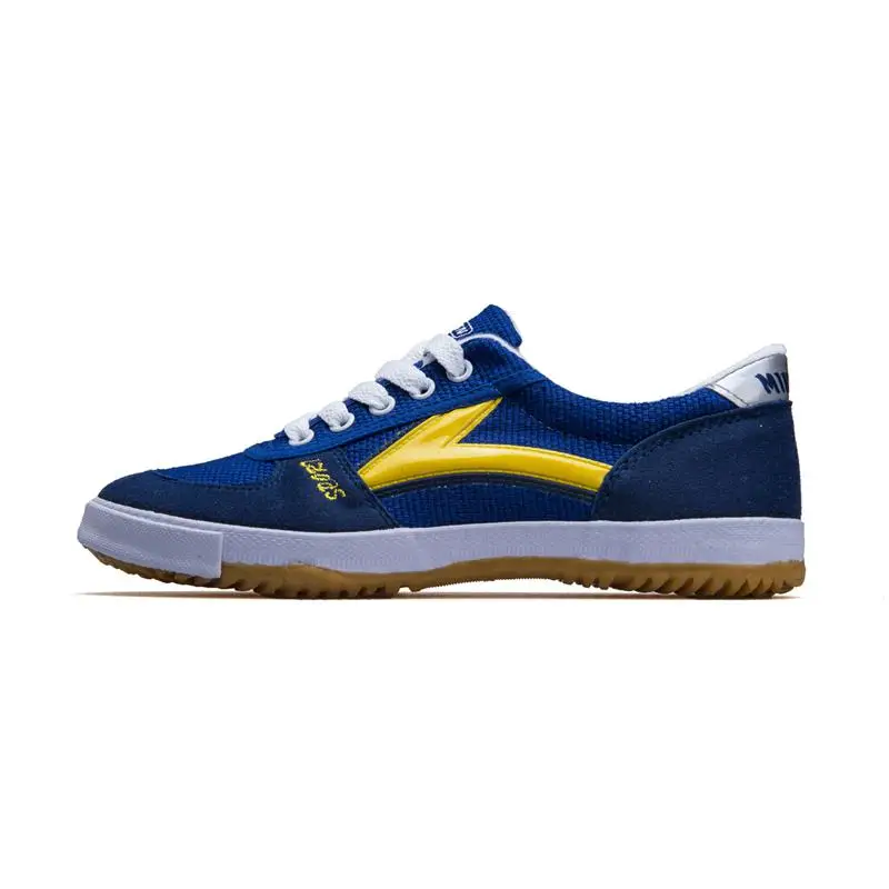 table tennis Shoes Antiskid Men Women Pingyu Shoes Male Table Tennis Shoes Man Ports Classic Martial Arts - Цвет: Blue