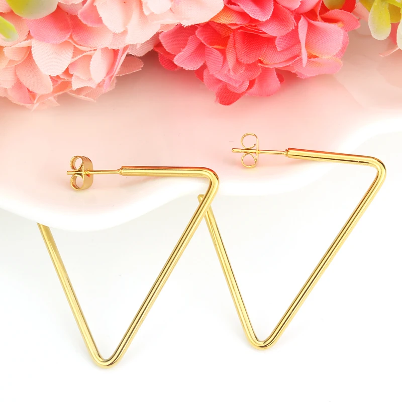 Kpop Stud Earrings Women's Ear Creoles Big Asymmetrical 2021 Men's Earring Indian Jewelry Set Wholesale | Украшения и