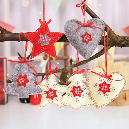 

1Lot Christmas Tree Ornaments Pendants Decorations Xmas Hanging Home Party Decor Holiday Gifts
