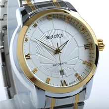 BIAOKA Gold calendar Men Mechanical Watch mens automatic watch Steel strap Transparent Montre Homme Wristwatch 100 m Waterproof BIAOKA Gold calendar Men Mechanical Watch mens automatic watch Steel strap Transparent Montre Homme Wristwatch 100 m Waterproof