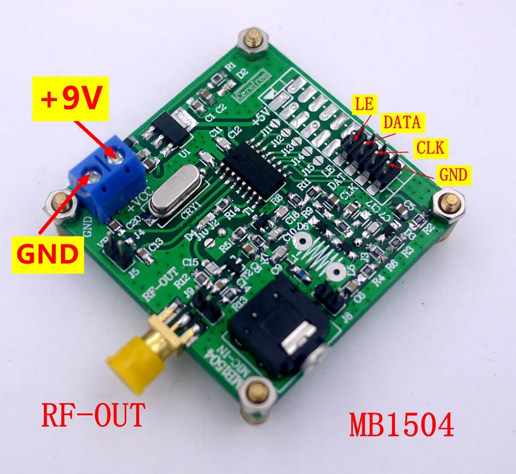 

MB1504 Phase Locked Loop Module FM FM Frequency Module Transmitter