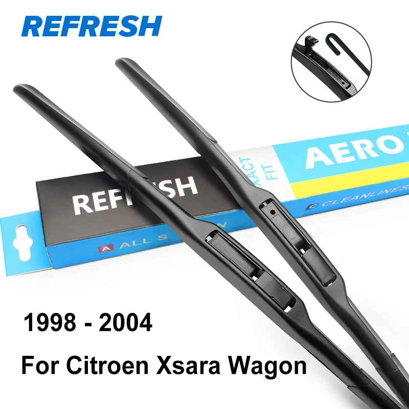 REFRESH Щетки стеклоочистителей для Citroen Xsara Picasso / Wagon / Hatchback 1999 2000 2001 2002 2003 2004 2005 2006 2007 2008 2009 2010 - Цвет: 1998-2004 (Wagon)