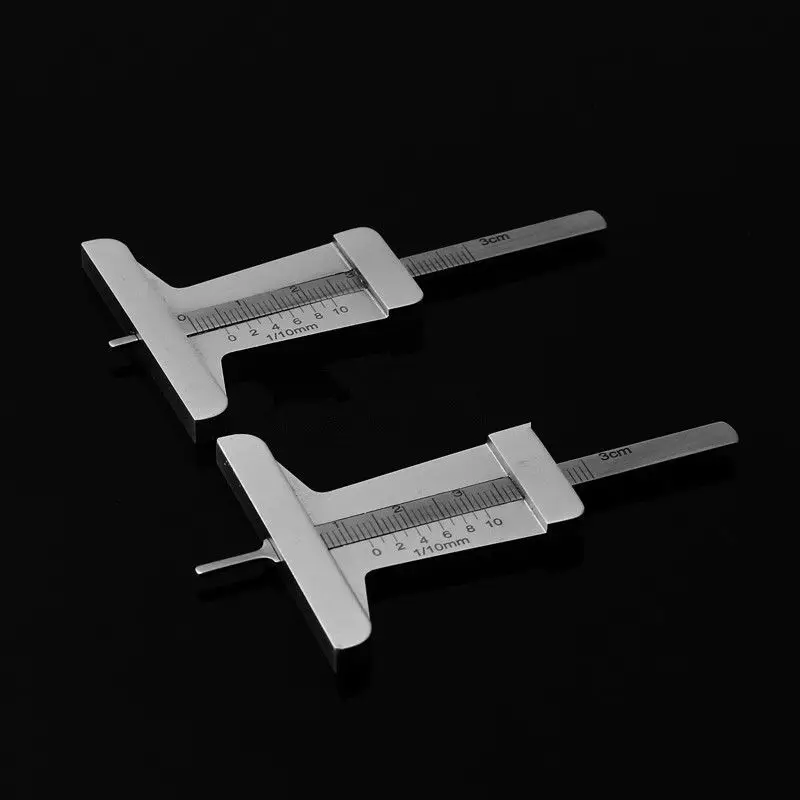 

Stainless Steel taper 0~50mm Tyre Tire Veins Tread Depth Gauge Caliper High quality NE