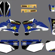 Графика фоны наклейки Наборы для Yamaha YZ250F YZ450F YZF250 YZF450 2003 2004 2005 YZF 250 450 YZ 250F 450F