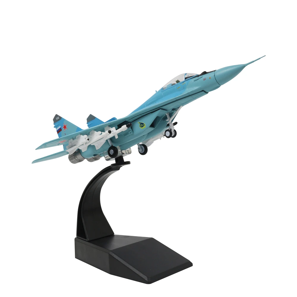 Amer Com Russian Air Force MiG-29 Fighter 1/100 Diecast Model 