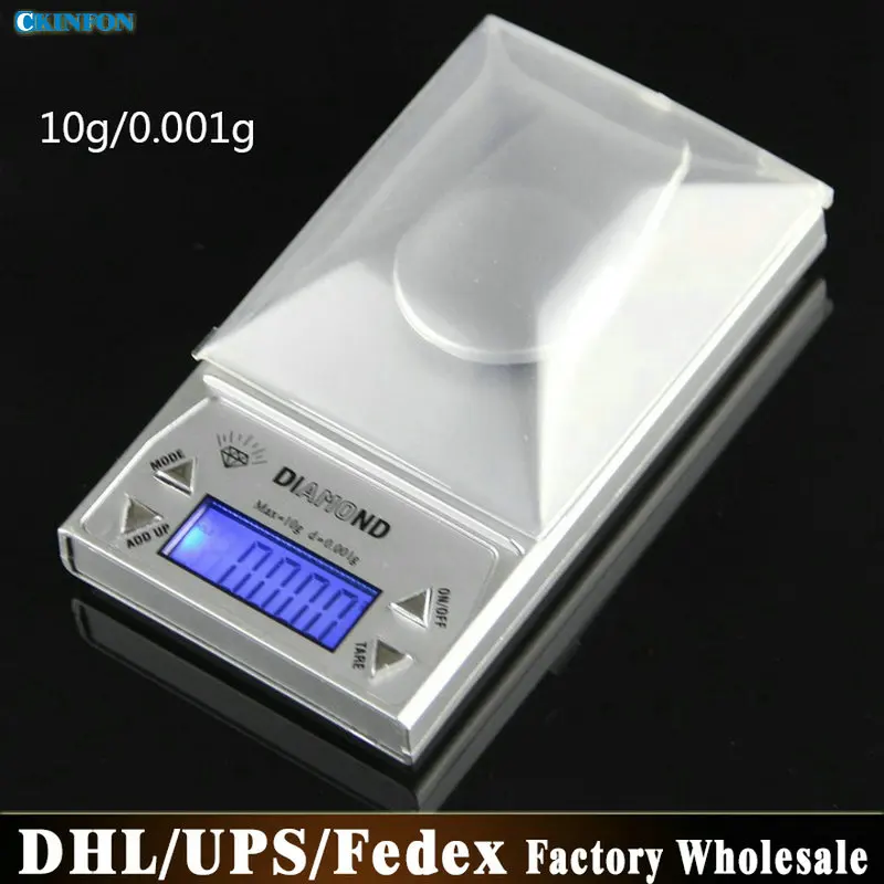 (Wholesale) 20PCS 10g/0.001g High Guality Digital Electronic Pocket Jewelry Diamond Weighting