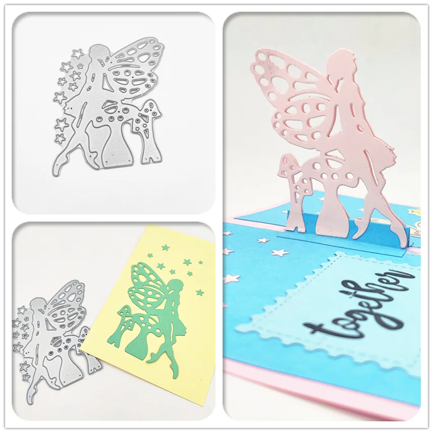 

ZhuoAng New pattern design cutting mold DIY clipboard / photo album decoration relief DIY paper card NH-024