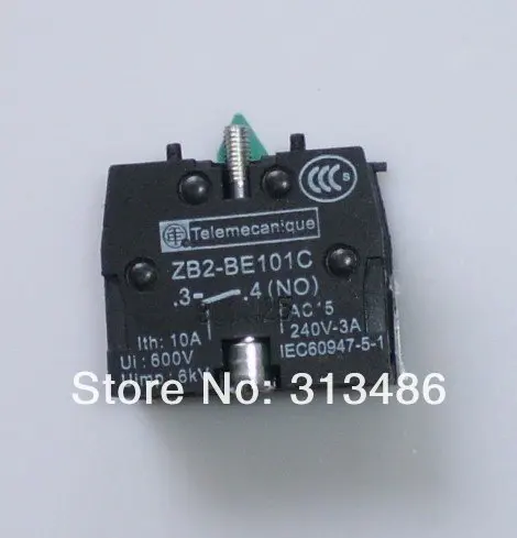 XB2 XB4 кнопочный блок контактов ZB2-BE101C ZB2-BE102C ZBE-101 ZBE-102 НЗ Переключатель связаться с нами