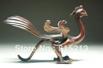 

bi00224 Fine Chinese Bronze statue --- Suzaku