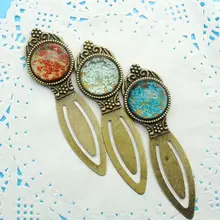 1 шт. Ретро сухих цветов креативная металлическая закладка для книги канцелярские книги клип маркер для школы и офиса для чтения книг аксессуары Подарки для учителей