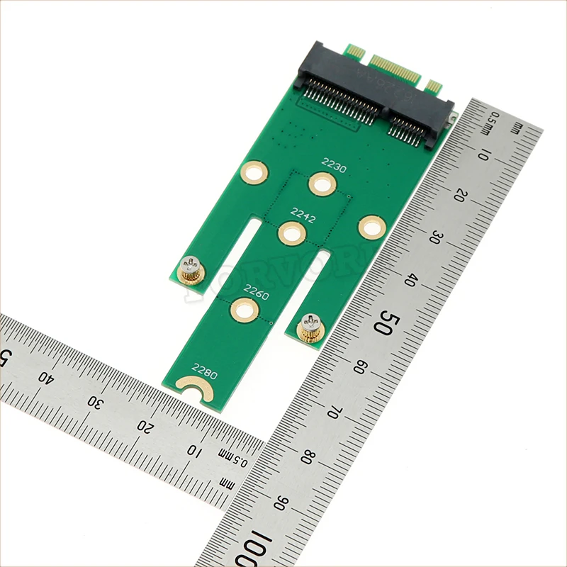 M.2 адаптер M.2 NGFF в адаптер mSATA карты M2 B Ключ SSD конвертер для настольного ноутбука