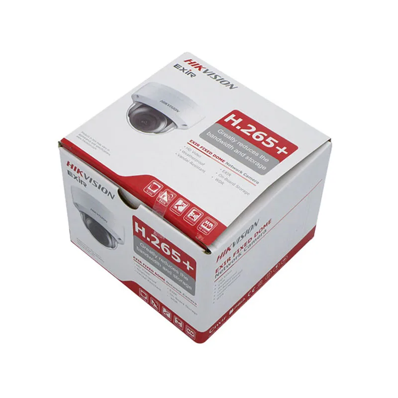 Hikvision DS-2CD2185FWD-I 8MP H.265+ мини купольная сетевая камера видеонаблюдения POE sd-карта слот 30 м ИК диапазон ip-камера