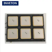 Мини uhf rfid антенна/пассивная 2dbi RHCP круговая поляризация IPEX/SMA Встроенная система мини rfid uhf керамическая антенна 45*45 мм