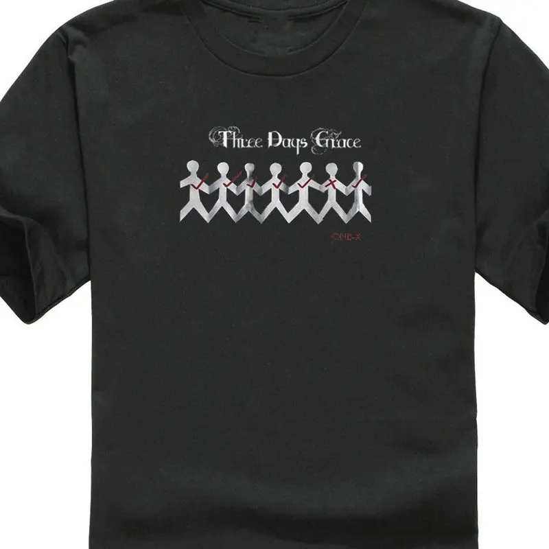 

Printing On T Shirts Short O-Neck Office Mens Three Days Grace Tee Funny Clothing Casual Short Sleeve T-Shirts Casual Man Tees