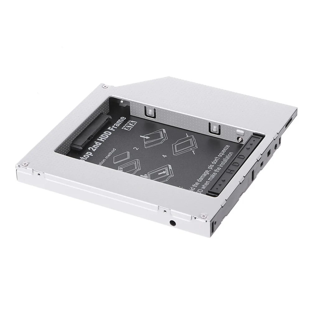 12,7 мм 2nd HDD Caddy IDE To SATA 2," SSD чехол для ноутбука DVD/CD-ROM Оптический отсек Jy23 19 Прямая поставка