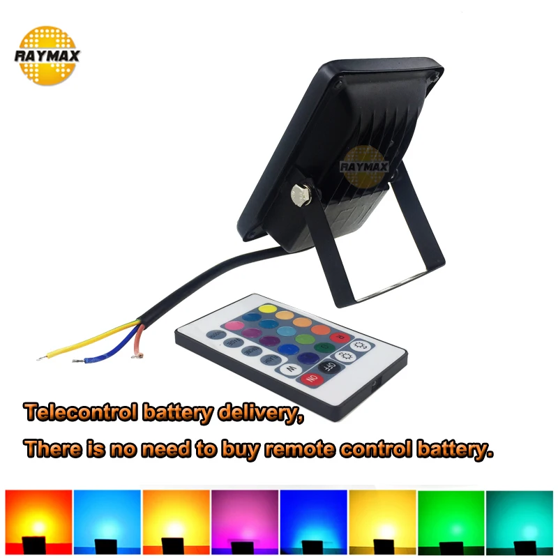 Светодиодный прожектор RGB с дистанционным управлением пейзаж светодиодный