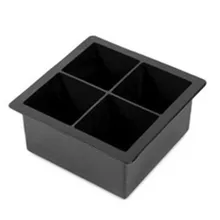 Гигант Размеры большой кубика льда силикона квадратный Лоток Плесень пресс формы вечерние бар для виски, коктейлей лето питьевой инструментов "сделай сам"