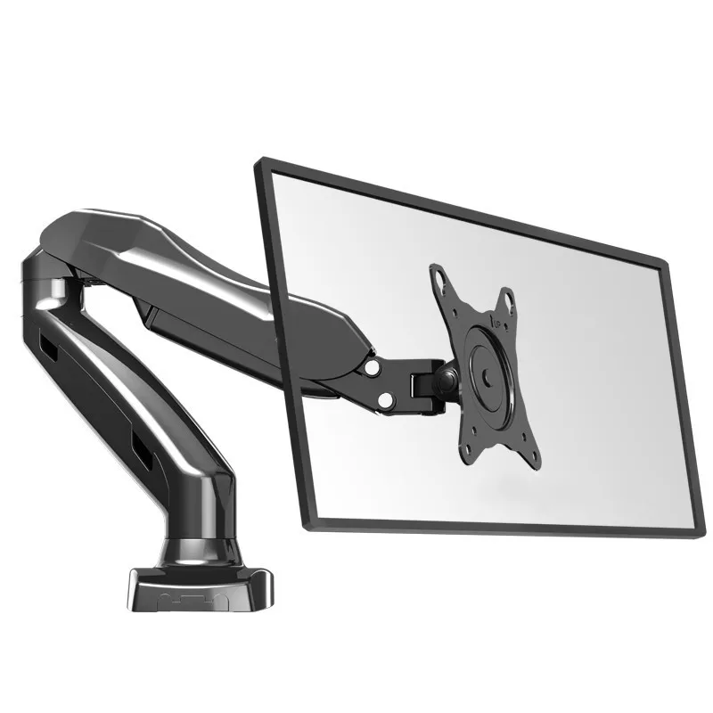 

Monitor Holder NB F80 Desktop17"-27" LCD LED Monitor Holder Arm Gas Spring Full Motion TV Mount Bracket Loading 2-6.5kgs