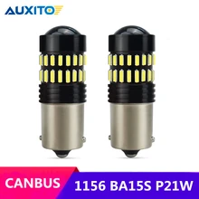 2 шт P21W светодиодный Canbus 1156 включить стоп-сигнал задний фонарь P21W лампы 4014 SMD для Volkswagen VW Polo Golf 4 5 6 7 Passat B6 B5 T5 12 V