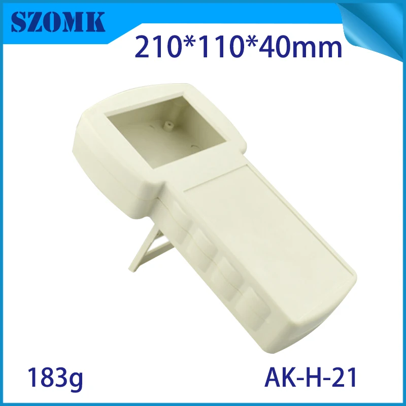 

1 piece, szomk plastic enclosure electronics handheld project box abs plastic box for electronics project instrumen210*110*40mm