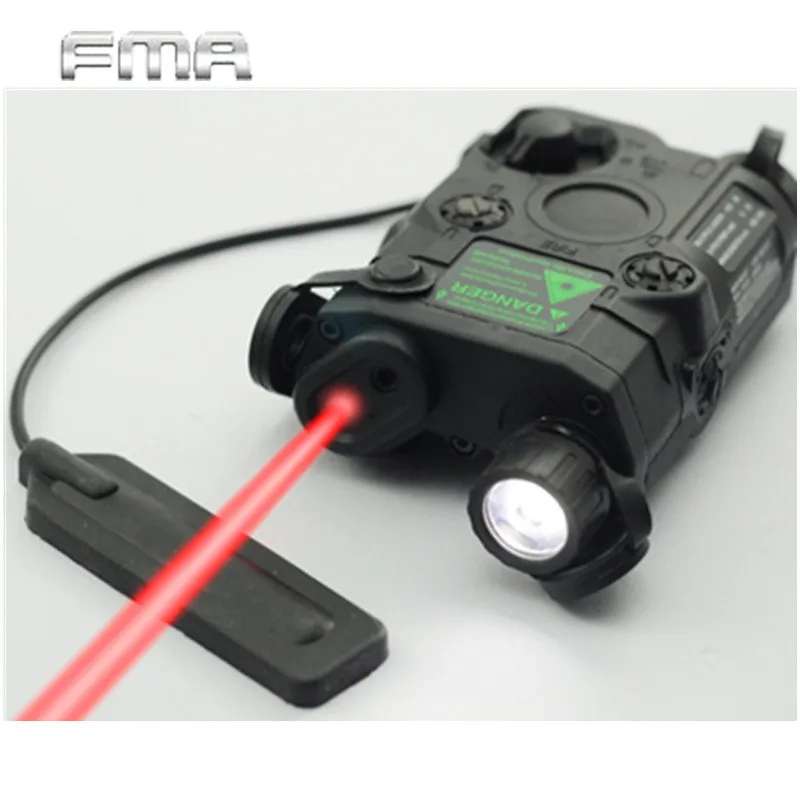 comprar TBFMA AN PEQ 15 Red Dot Laser 3 Modos com LED Branco lanterna e IR Lente de 20mm Ferroviário Tático de Tiro de Caça dispositivo